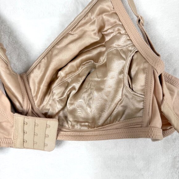 JULIEMAY Pure Silk Organic Cotton Full Cup Supportive Wireless Bra Womens 42C - Picture 3 of 4